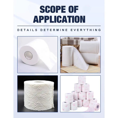 Compact Toilet Paper Making Machine Kickstart Your Biz With Smooth Tissue Production Line Easy Setup For Small Shops And Commercial Ventures Custom Cores rolls displayed in various forms and textures.