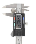 Handy Digital Stainless Steel Caliper Micrometer With Inch And Millimeter Conversion, 0-100 Mm, 0-4 In Range, LCD Display