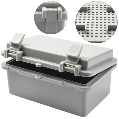 Outdoor ABS Plastic Electrical Enclosure Box Weatherproof And Dustproof IP65 Rated Flame Retardant Built To Last Rugged Heavy Duty Housing