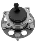 Top view of Pair Rear Wheel Bearing And Hub Assembly For Hyundai Elantra 2017-2020 1.4L 2.0L And 2018-2023 Kona FWD 5-Lug With ABS