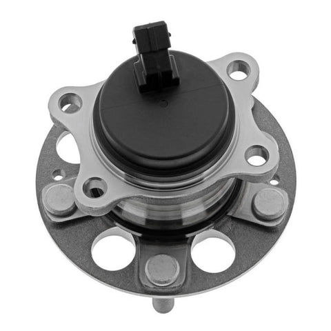Top view of Pair Rear Wheel Bearing And Hub Assembly For Hyundai Elantra 2017-2020 1.4L 2.0L And 2018-2023 Kona FWD 5-Lug With ABS