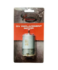 Six Volt Replacement Feeder Motor For Game Feeders, Built Tough For Rugged Outdoor Use, Durable PCU Motor with Packaging