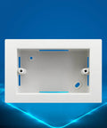 Front view of DIY Friendly Electrical Terminal Box Enclosure For US Style Junctions With Quick Install And Easy Wire Management