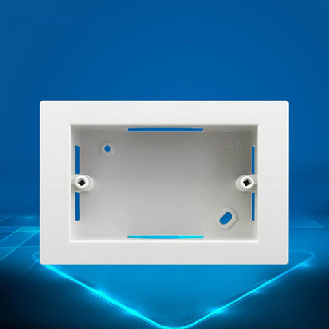 Front view of DIY Friendly Electrical Terminal Box Enclosure For US Style Junctions With Quick Install And Easy Wire Management