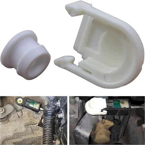 Shifter Cable Bushing With Cap Replacement For Edge 2015 2018, Fusion 2013 2016, Escape 2013 2019 parts in plastic, installation views