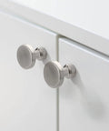 20 Pack One And A Quarter Inch Brushed Satin Nickel Cabinet Knobs For Kitchen Cabinets And Dresser Drawers Zinc Hardware Easy Install Durable Cupboard Pulls