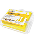 Universal Hydraulic Oil Service Plugs Kit With Oil Resistant NBR Rubber Plugs For Hoses And Joints, Heavy Duty Industrial Grade, Includes Two Large, Four Medium, Four Small Plugs, Size Range 0.04 In To 1.7 In, in a clear case