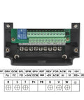 220V 3.0kW VFD Variable Frequency Drive Inverter For CNC Machines, 1HP Or 3HP Input, 3HP Output, CNC Driver And Motor Speed Control, terminal block wiring layout