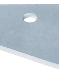 8 Pack Flat Plate Connector For 1-5/8 In Strut Channel, 4 Hole Corner Gusset Plate, Nine Sixteenths Inch Prepunched Hole Size For Half Inch Bolts