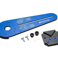 Ellipse And Circle Router Jig For Compact Routers with components for easy cutting of small signs and craft projects.