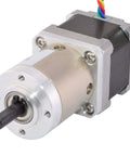 Beefy Torque NEMA 14 Stepper Motor With 50.9:1 Planetary Gearbox for CNC and Robotics Ultra Precise 0.035 Degree Resolution Bipolar 4 Wire