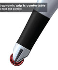 Scale Master Pro XE Digital Plan Measure ergonomic grip with hi visibility red wheel visible.
