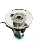 Six Inch Round Clear Acrylic Router Base Plate Straight Swap For RT0701C Or XTR01Z Models with clear view for precision work.