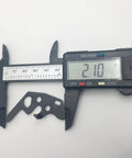 Steel Drop-In Auto Release Plate Replacement Upgrade Kit For 10-22 Rimfire Rifles Easy Install Beefed-Up Durability measured at 2.10 inches