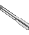 Bottoming Hand Tap 9/16-18 UNF Right Hand Thread 2B HSS6542 Bottoming Style With Straight Flutes, front view