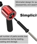 Professional Rivet Nut Drill Adapter Kit Featuring Complete M3 M4 M5 M6 M8 Metric Mandrels And Thread Insert Nuts with minimalist design.