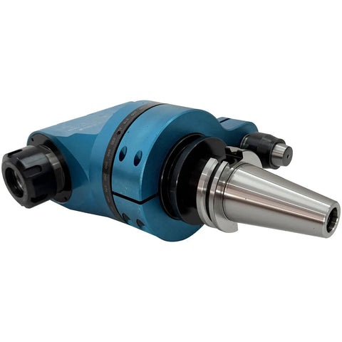 Knockout Grip Cat40 Er32 Collet Chuck Built Rock Solid With Flex Free Aerospace Aluminum Housing for CNC milling.