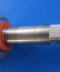 Fiber Thrust Washer For Number 12 Meat Grinders, 4 Pack, Compatible With Hobart LEM Biro Torrey Pro-Cut Weston Avantco And More, 1-5/16 Inch Outer Diameter By 3/4 Inch Inner Diameter By 0.125 Inch Thick, Commercial Replacement Part, red fiber washer on meat grinder shaft