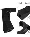 No More Squeaks Wood Floor Repair Kit With Aluminum Alloy Screws For Five Eighths Inch Or Thicker Boards Easy Gap Fixer For Home And Office Use Reinforce And Restore Hardwood Floors black repair clamp details