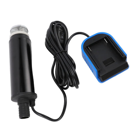 Smooth Operator Cordless Submersible Sump Pump for quick pool cover drainage and basement flooding recovery with battery.