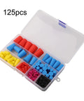 Super Cool 125 Pcs Silicone Rubber Tapered Plug Assortment Kit Makes Any Garage Job A Breeze With Ultra Durable Heat Resistant Seals That Never Crack Or Shrink To Keep Your Engine Sipping Smooth Like Butter Without Any Stress Or Hassle Today. 125pcs silicone rubber tapered plugs in organizer case
