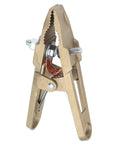 Powerhouse 600A Ground Clamp With Heavy Duty Brass Jaw And Secure Grip For Welding Shipyard Auto Parts High Amperage Earth Clamp, detailed view