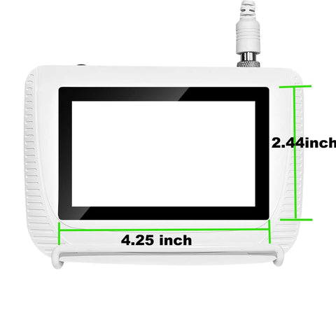 Pro Grade Skin Hair Analyzer With Dual Lens Precision Detection 50X Skin Lens And 200X Hair Follicle Mirror, 4.25 x 2.44 inch