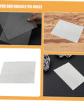 Four Piece Bumper Repair Mesh Screen Kit For Vehicles Durable Fine Mesh Easy Application Quick Damage Restoration Automotive Accessory
