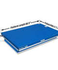 Heavy Duty Electric Hydraulic Lift Table With Wireless Remote 8,800 Lb Capacity Big Platform 66.9 X 47.2 Inches top view showing dimensions.