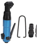 9000 RPM Right Angle Pneumatic Grinder With Self Locking Collet For Glass And Ceramics Tough As Nails Alloy Steel Air Tool components.