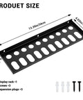 Heavy Duty Screwdriver And Pliers Organizer Wall Mount Rack For Workshop Garage Or Home with screws and plugs