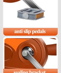 Anti-slip pedals and sealing bracket of Ultimate 20 Inch Adult Tricycle With Large Rear Basket And Lid