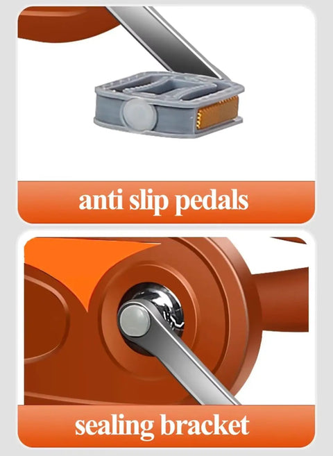 Anti-slip pedals and sealing bracket of Ultimate 20 Inch Adult Tricycle With Large Rear Basket And Lid