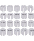 Watch Dial Protector Pads Set, 100 Pieces, Pro Grade Thin Guard For Safe Hand Removal And Replacement arranged in rows