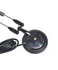 Beefy Dual Band VHF UHF Magnetic Base Antenna For 2m And 70cm Radios With 3.5 Inch Mount And 13 Foot RG58 Cable PL259 UHF Male