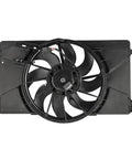 Engine Radiator Cooling Fan Without Control Module Fits Ford Focus Electric Se S 2012 2018 Heavy Duty Direct Fit Bv6Z8C607K Fo3115189 front view showing fan blades and housing.