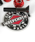 Genuine Skateboard Hardware Cross Bolts With Standard Phillips Screws For Trucks 7/8 Inch Black Red Replacement Parts