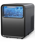 Countertop Ice Maker With 1.5L Water Tank Delivers Bullet Ice In 6 Minutes Turbo Fast Two Ice Sizes Self Cleaning Portable