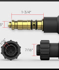 MIG Welding Gun Torch Stinger 100Amp 10ft Replacement For Lincoln Magnum 100L K5306 connector dimensions