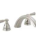 Elmhurst Roman Tub Trim Kit PTT4365-BN Brushed Nickel, 3-Hole 2-Handle Bath Faucet Trim, ADA Compliant displayed on white