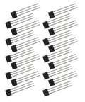 High Sensitivity Analog Hall Effect Sensor Kit For Industrial Use Pro Grade Magnetic Detectors For Scientific Research And Magnetic Material Analysis With Precision And Reliability In Detection Across Applications, pack of 40 black sensors