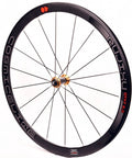 700c Road Wheelset Dope Lightweight Aluminum Rim 40mm With Carbon Hub, Quick Release, V Brake Compatible, Gold Finish