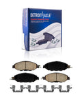 Street Ready Brake Kit For Nissan Pathfinder Murano Infiniti QX60 And X35 2013 To 2021 with ceramic brake pads and box packaging