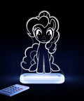 Color Changing 12 Color Pattern LED Night Light For Kids Kid Friendly Remote Control Dimmable Sleep Aid Pony Theme Bedroom Decor