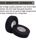 Heavy Duty Cloth Electrical Tape For Automotive And Home Use DIY Friendly High Temperature Friction Tape with adhesive rolls