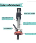 Beefy Linear Motion Ball Screw Table Kit With SFU1204 Ball Screw And MGW12C Rail, 50 To 1000mm Stroke, 300mm Slider, detail view