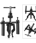 Top Notch Heavy Duty Three Jaw Inner Bearing Puller Gear Extractor Tool Kit For Sick Mechanics To Rip Bearings Out 17 To 38 MM with 45 carbon steel