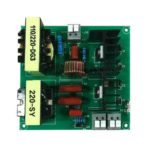 40KHz Ultrasonic Cleaner Driver Board Kit With Transducer For Car Washers And Home Washing Machines Easy Install 150W 220V green PCB