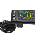 IP65 Rated LCD Display Panel For Electric Vehicles And E Bikes, Backlit Multi Function Digital Meter With Speed, Battery Level