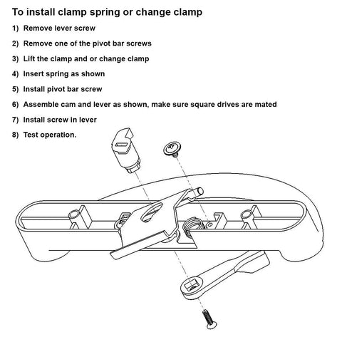 Diagram of Non Keyed Diecast Sliding Glass Door Handle Set In Black For Doors One To One And A Half Inches Thick Fits Four Fifteen Sixteenths Inch Hole Spacing With Easy Install And All Fasteners showing assembly and installation steps.